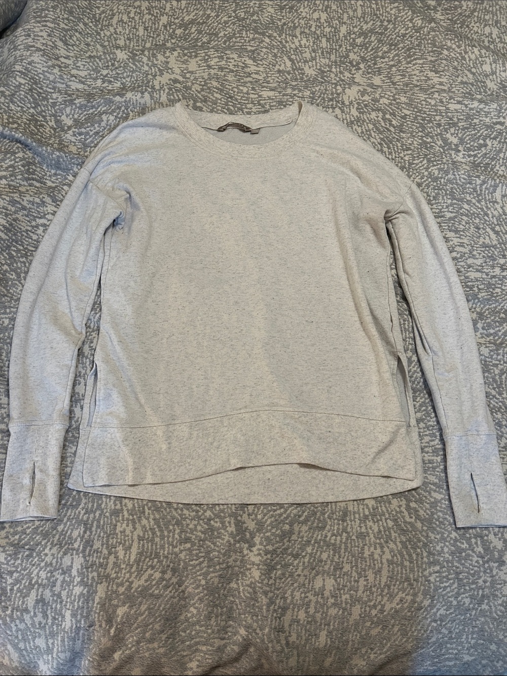 Athleta Heather Grey Sweater